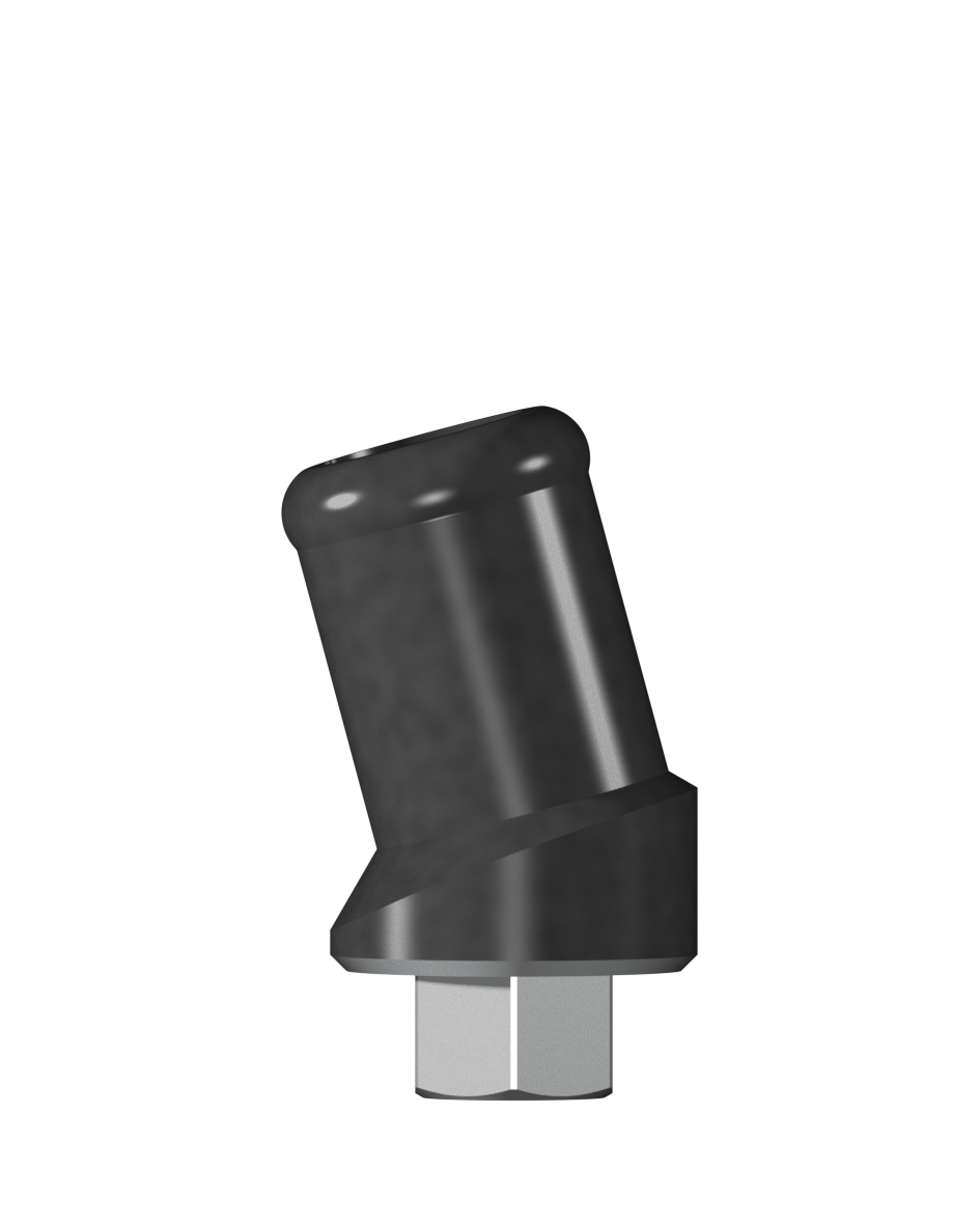 Угловой абатмент Novaloc, 15°, включая винт углового абатмента Novaloc, Тип 1, D 4,5, GH 4,0/5,0