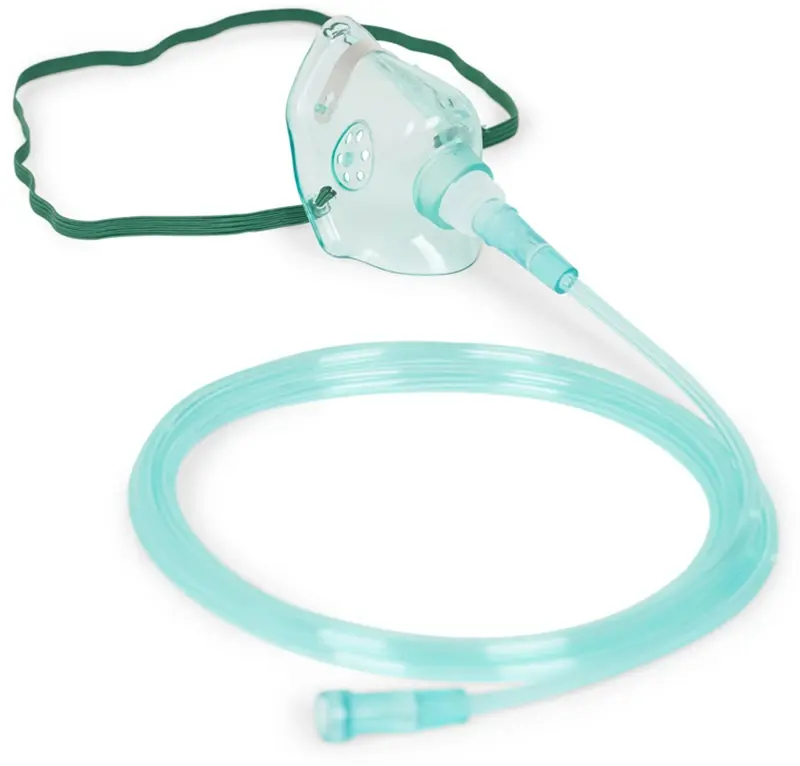 Маска кислородная , размер S (стандартная), с трубкой кислородной соединительной 213 см, Mederen