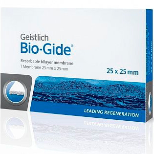 Коллагеновая мембрана Bio-Gide Geistlich 25×25 мм