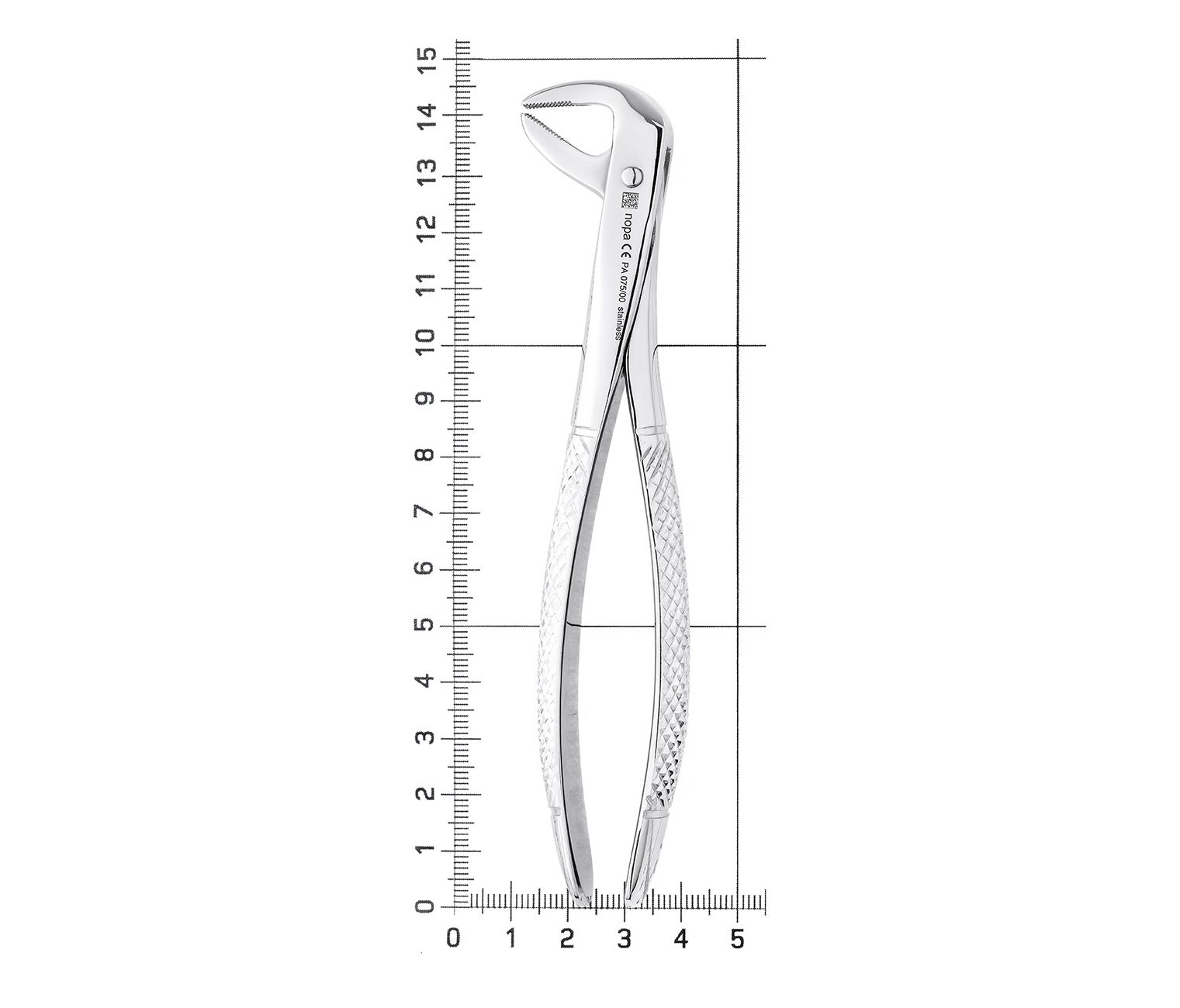 Nopa Instruments PA 075/00 - щипцы извлекающие для премоляров нижней челюсти №75