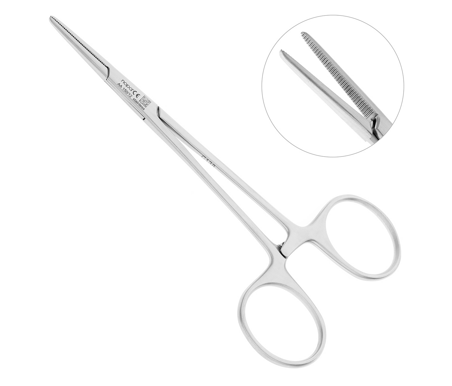 Nopa Instruments AA 150/12 - зажим HALSTED-MOSQUITO прямой, 12,5 см