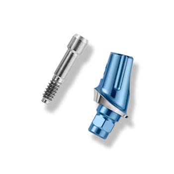 Абатмент угловой FRIADENT EstheticBase angled, размер D4.5/GH1/A15, арт: 46-2251