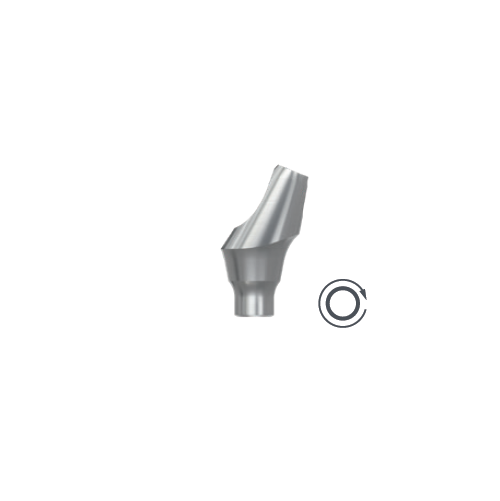 Абатмент угловой EV 4.2, 20°, высота 1 мм NI (Angled Abutment EV 4.2, 20° – 1 mm NI) , арт: 25627