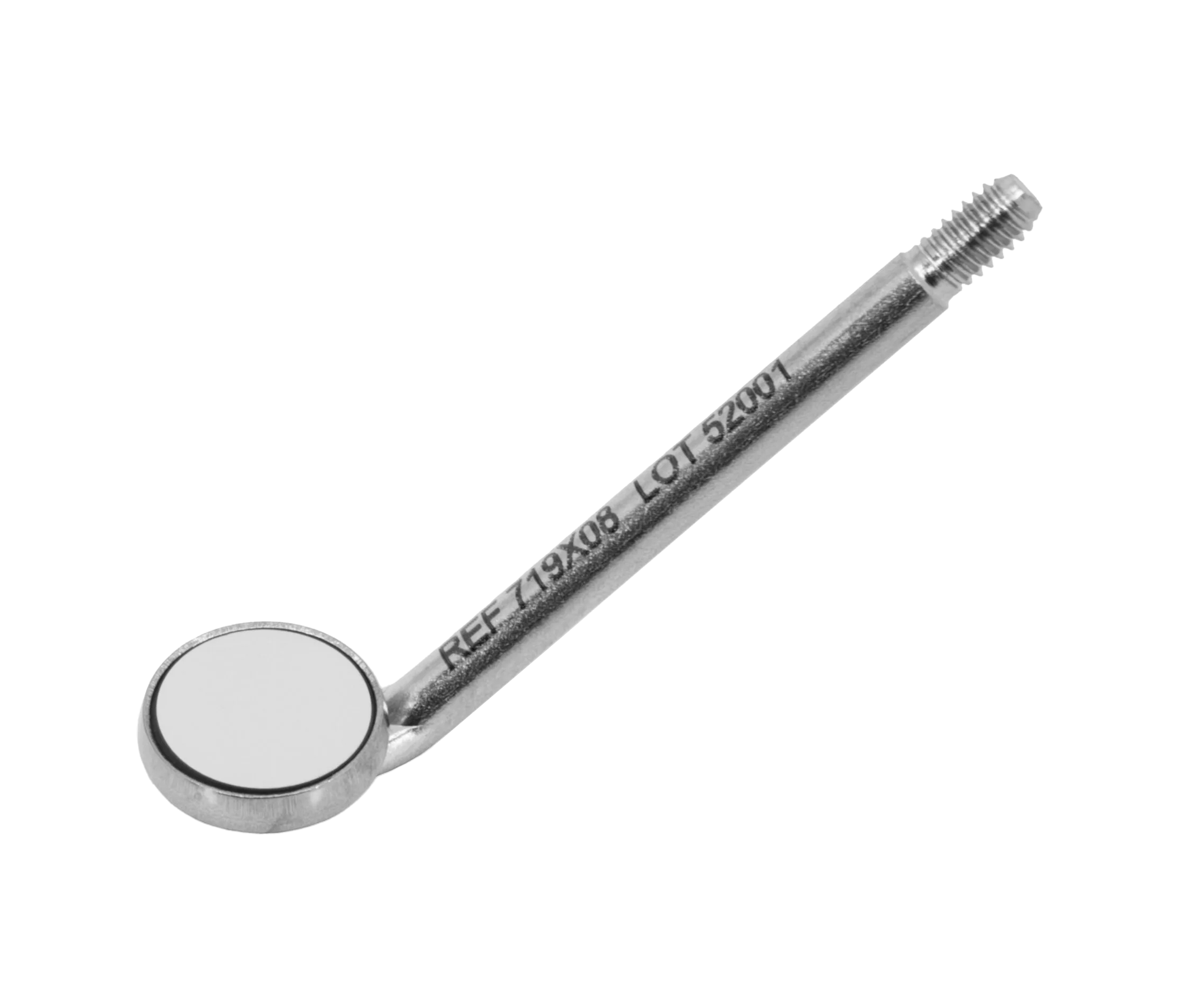 Hahnenkratt TOPvision mini FS Rhodium - родиевое микрозеркало без ручки, диаметр 8 мм, 1 шт