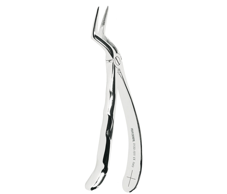 Asa Dental 0130-151 - щипцы N151 для верхних корней с зубчиками