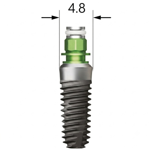 Имплантат, Osstem, SS III SA, D=4.0 мм, L=8.5 мм, G/H=1.8, 6-гран, Standart