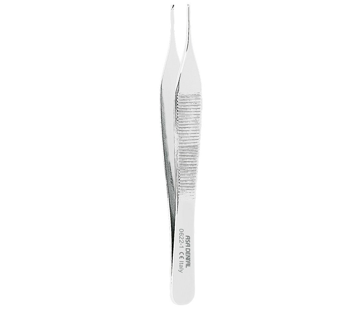 Asa Dental 0622-1 - пинцет хирургический прямой, тонкий, Micro-Adson, 12 см