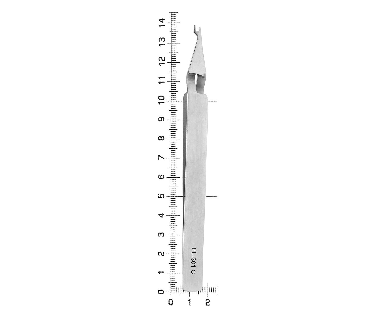 HLW H-301C - пинцет обратный 13 см