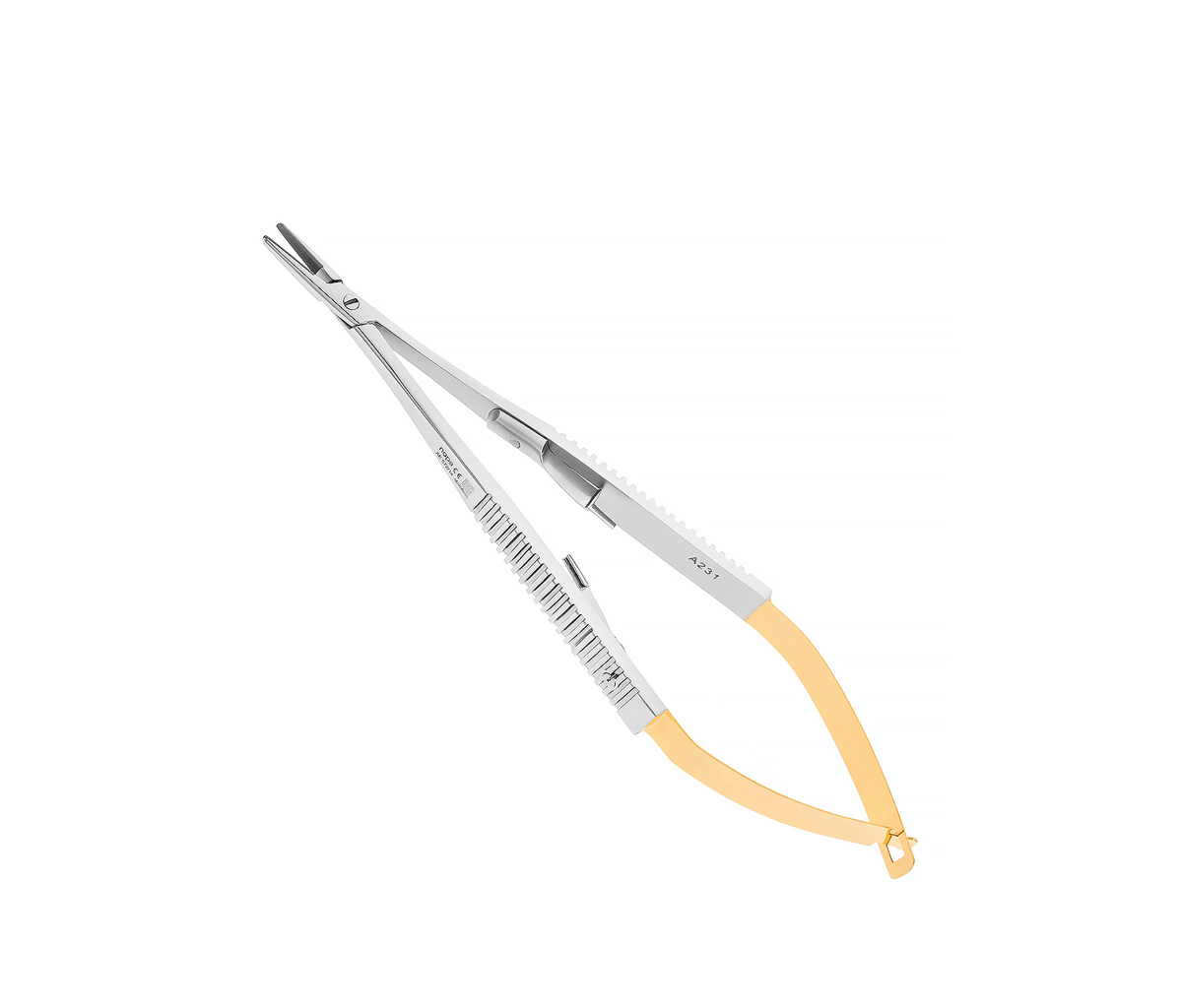 Nopa Instruments AE 572/14 - микроиглодержатель TUC CASTROVIEJO прямой, 14 см