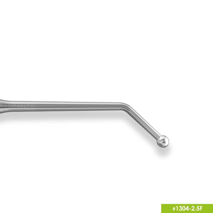 1304-2,5 Удлиненная средняя гладилка с штопфером-шариком Ø2.5mm. Эргономичная ручка Ø10mm