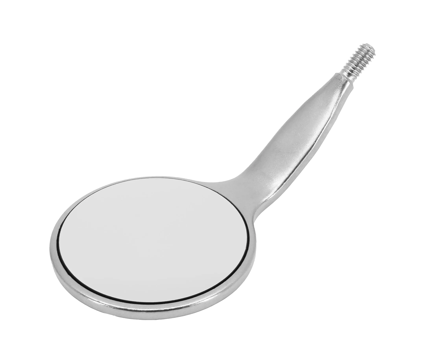 Hahnenkratt MEGA FS Rhodium - родиевое зеркало без ручки, №5, диаметр 24 мм, 12 шт