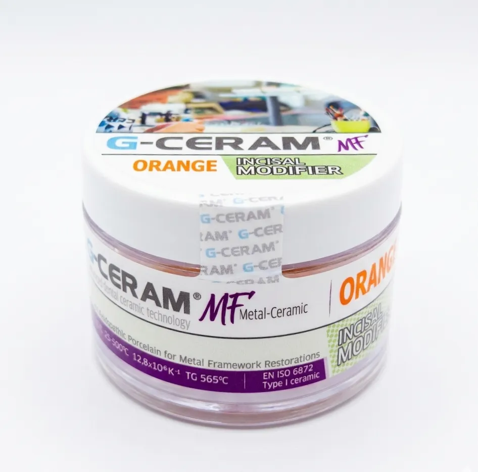 Керамическая масса, G-CERAM, MF Incisal Modifier Orange (20г)