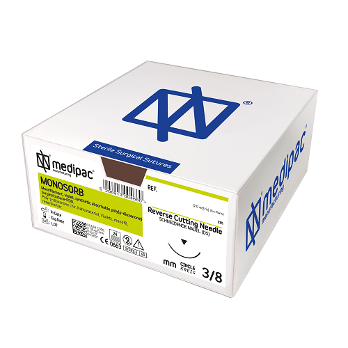 Нить хирургическая Ethicon Monosorb 5/0 45 см Реверсивно режущая 16 мм
