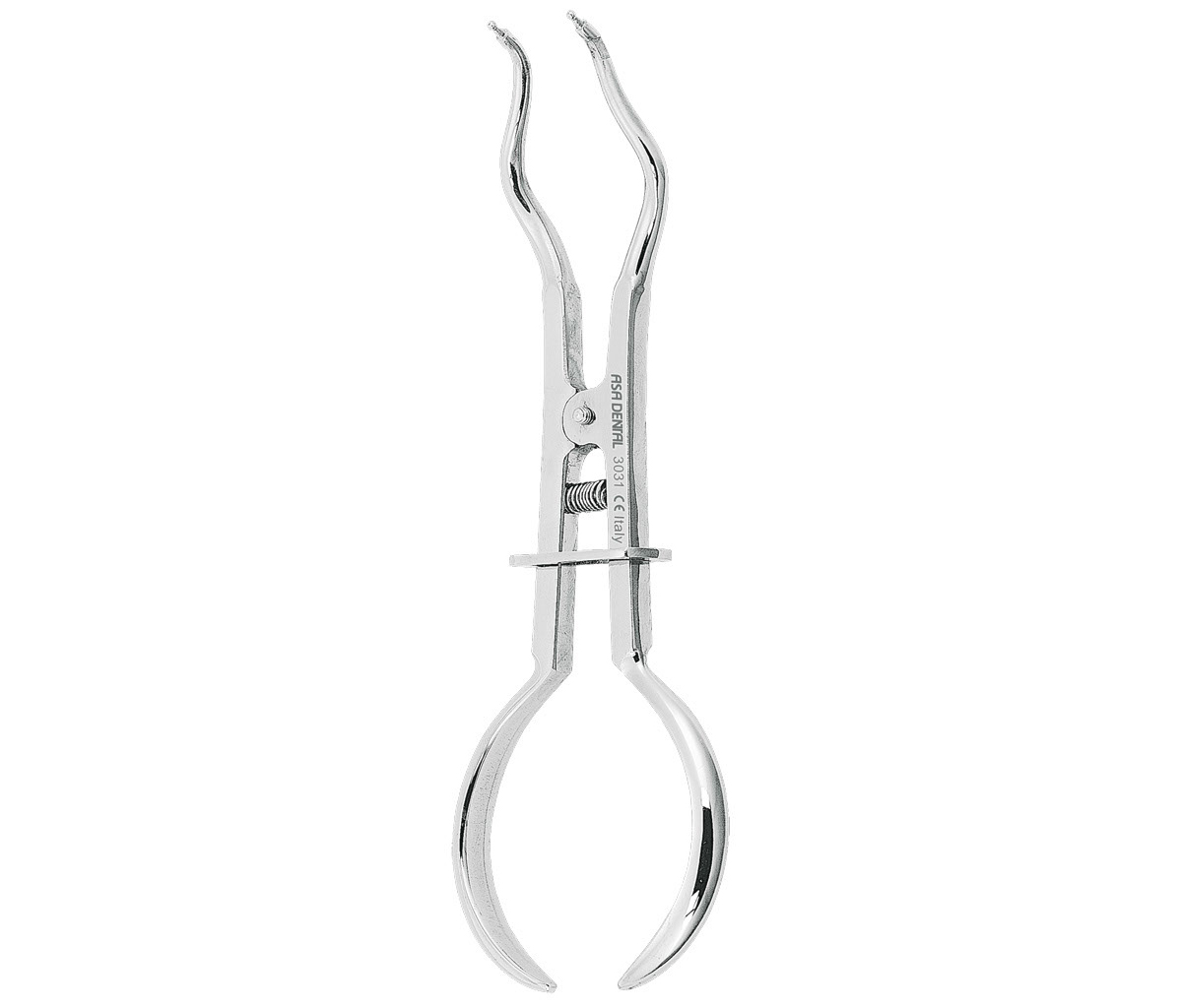Asa Dental 3031 - щипцы для установки креплений "Раббер Дам", 17,5 см