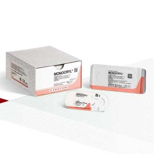 Нить хирургическая Ethicon Monocryl 4/0 45 см Обратно-режущая 19 мм