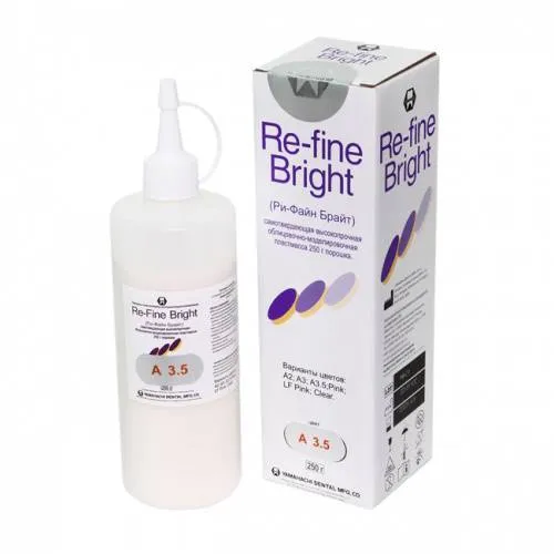 Пластмасса облицовочная, YAMAHACHI, Re-Fine Bright, A2, 250г