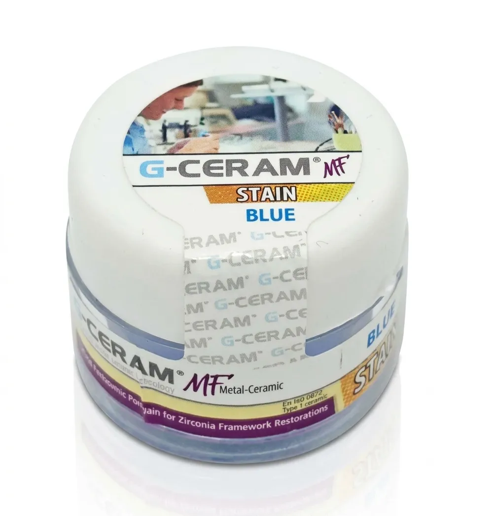 Керамика MF краситель Stain Blue (3г), 5201-0-BLU, G-CERAM