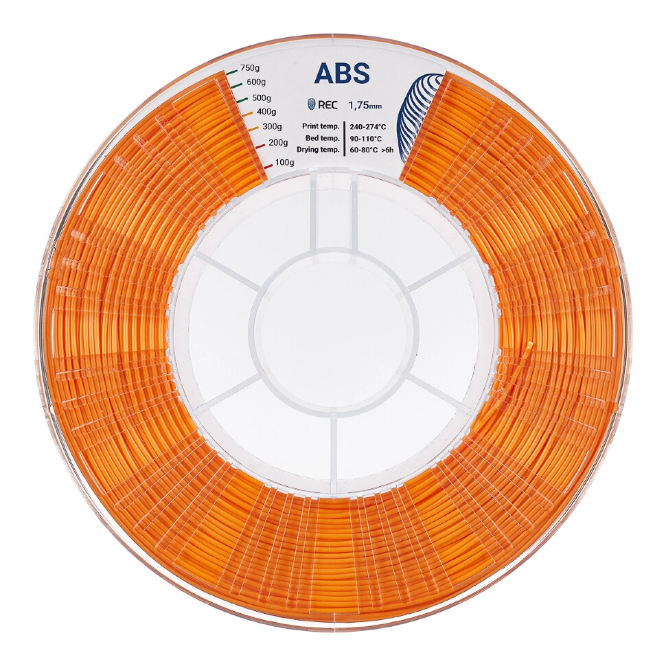 ABS пластик REC оранжевый