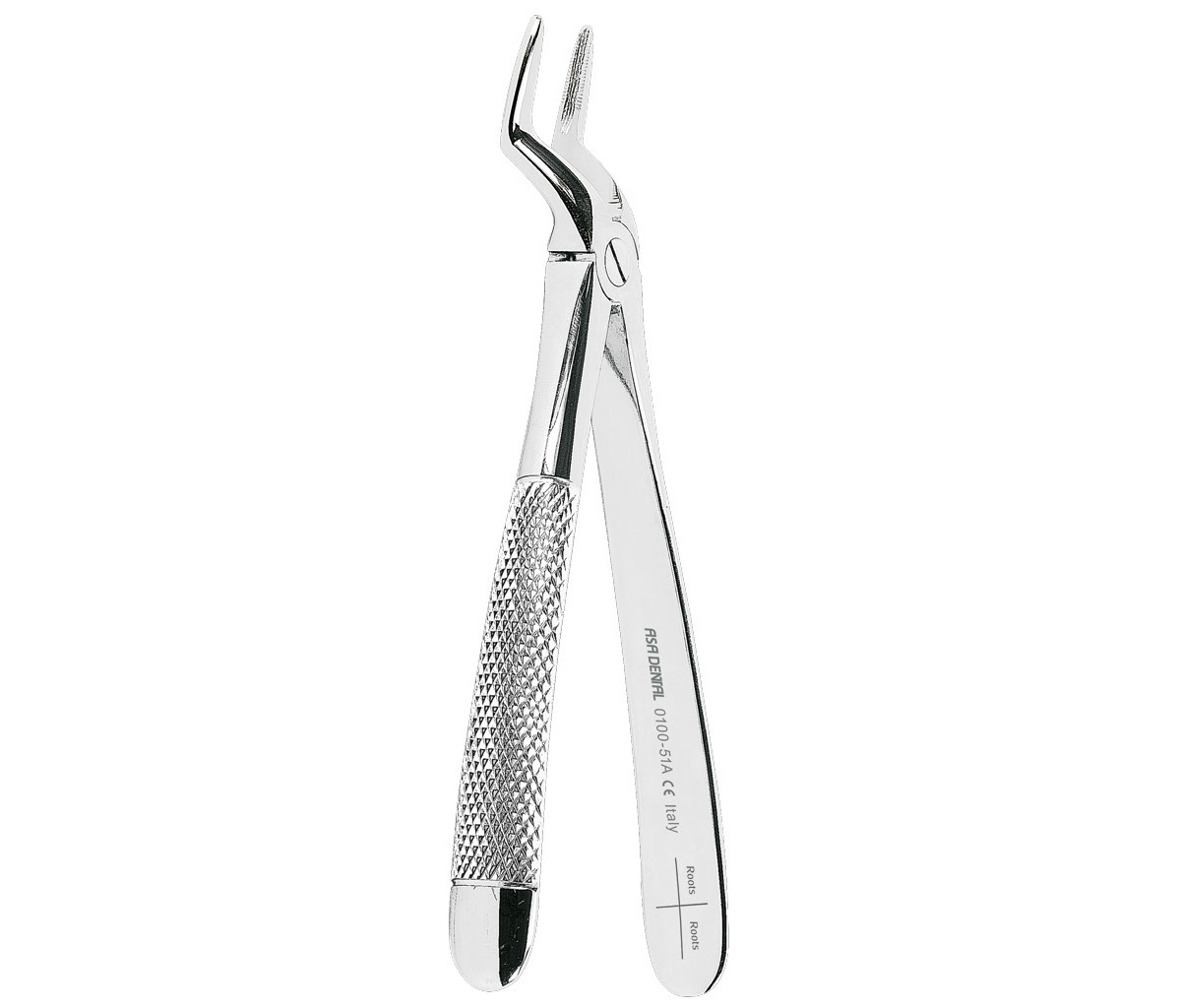 Asa Dental 0100-51A - щипцы N51A байонеты штыковидные для верхних корней с зубчиками