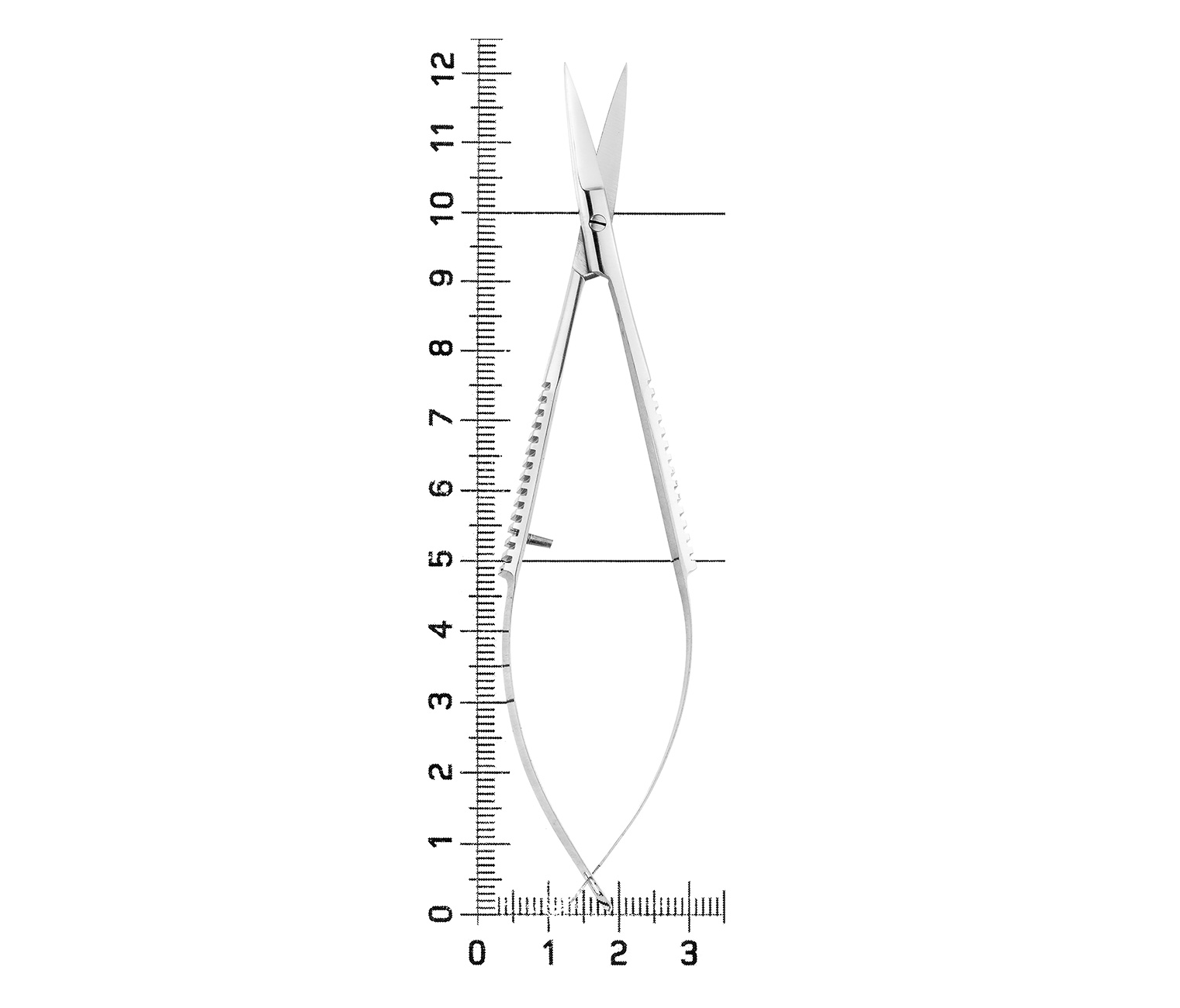 Nopa Instruments AC 750/12 - микроножницы NOYES прямые, 12 см
