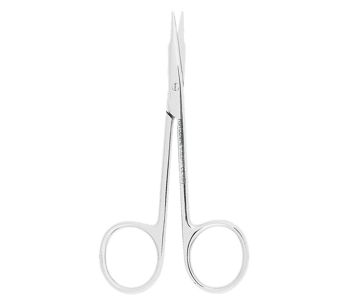 Asa Dental 0328-1 - ножницы для десны N1 прямые, 11,5 см