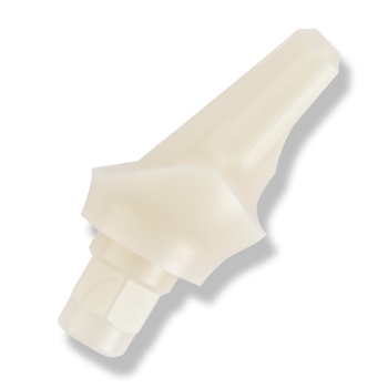 Абатмент керамический угловой (с винтом) FRIADENT CERCON Abutment angled, размер D4.5/GH2/A15 dentin, арт: 47-2252