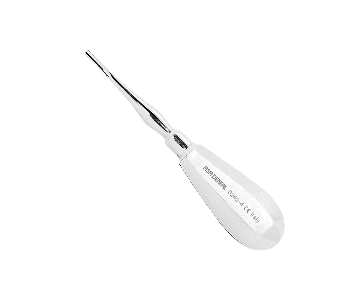 Asa Dental 0240-4 - элеватор для корней с ручкой из нержавеющей стали, 3 мм