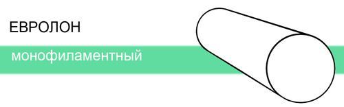 Нить хирургическая Ethicon EuroLon 4/0 75 см Обратно-режущая 20 мм