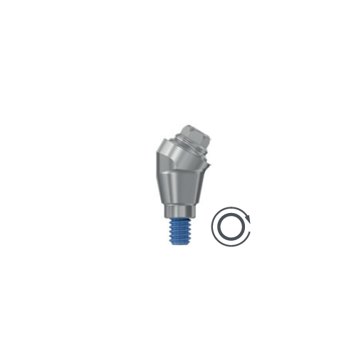 Абатмент угловой Multibase EV 4.8 30˚ - 1.5 мм NI (Multibase Abutment EV 4.8 30˚ - 1.5 mm NI), арт: 26190