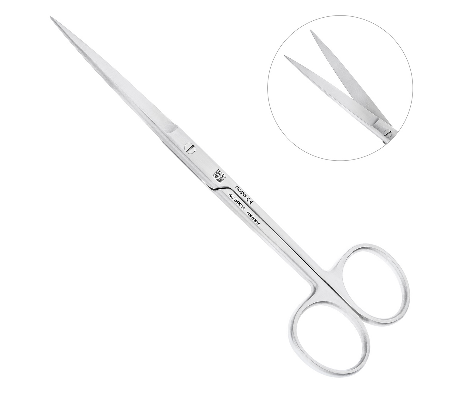 Nopa Instruments AC 046/14 - ножницы операционные GRAZIL, прямые, 14,5 см