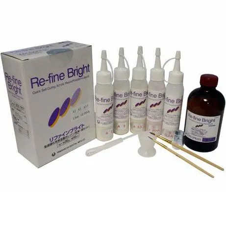 Пластмасса самотвердеющая, YAMAHACHI, Re-Fine Bright, LF PINK, набор 5х50г+260мл