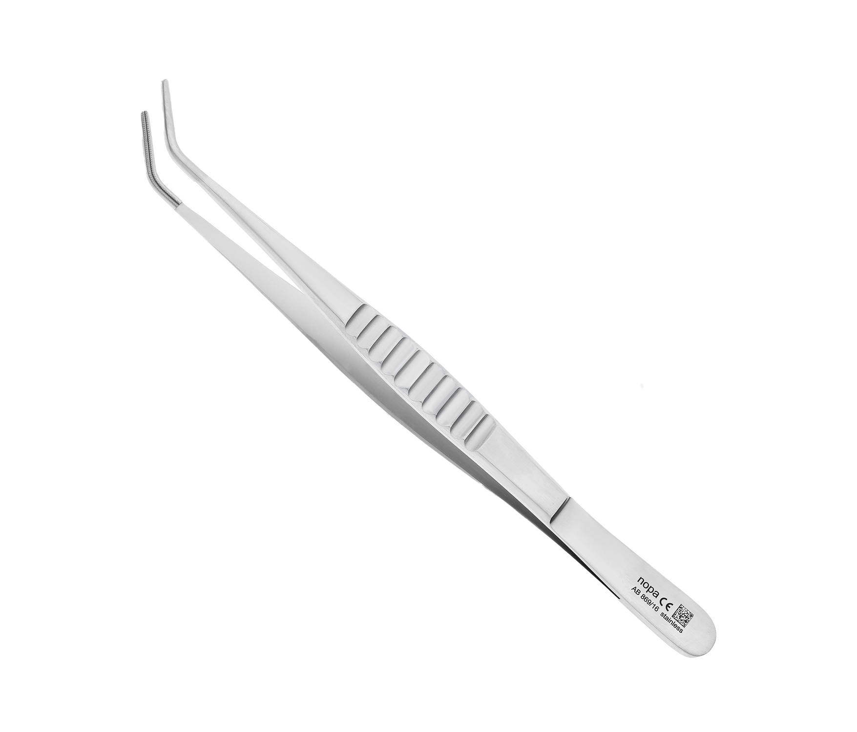 Nopa Instruments AB 869/16 - пинцет хирургический изогнутый