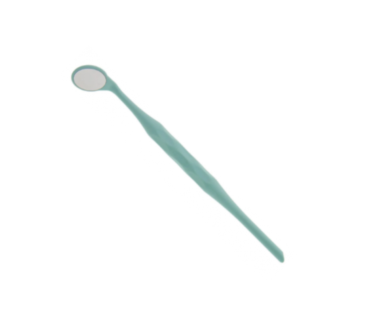 Hahnenkratt RELAX FS Rhodium - родиевое зеркало с ручкой, №4, диаметр 22 мм, мятный, 10 шт