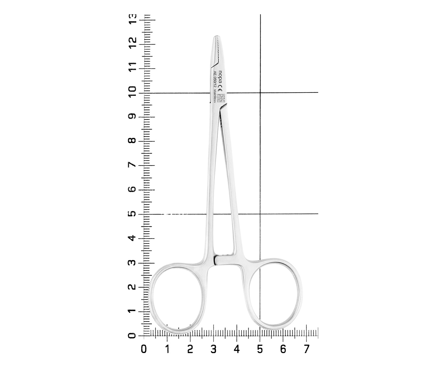 Nopa Instruments AE 050/12 - иглодержатель DERF, 12,5 см
