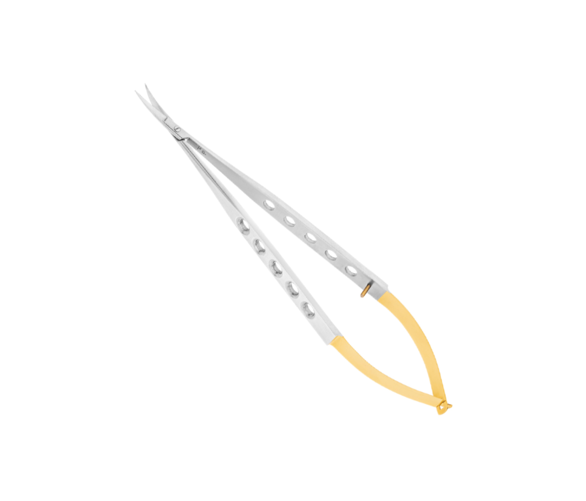 HLW 19-23B - ножницы-микро изогнутые Micro Schere TC, 170 мм