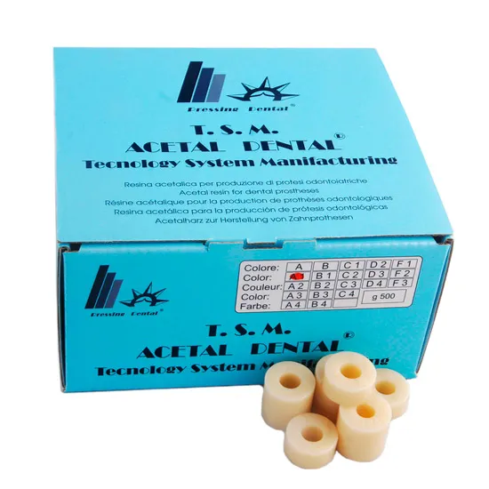 Пластмасса базисная безмономерная, Pressing Dental, Acetal Dental TSM, цвет F1, 500г