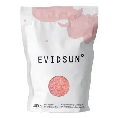 Пластмасса базисная, Evidsun, Эвидсан, цвет 2, 100г