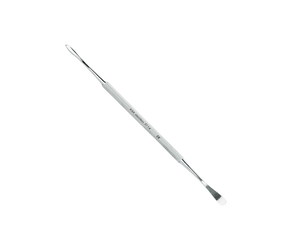 Asa Dental 5114 - инструмент для моделировки воска двусторонний (лопатка-заостренный) средний