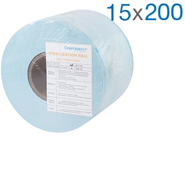 Рулон для стерилизации (15смх200м с индик.) Dispodent