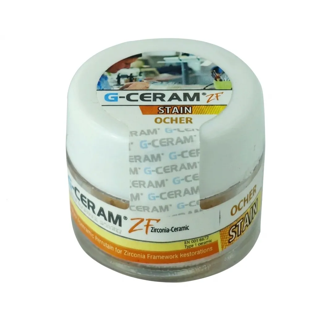 Керамика ZF краситель Stain Ocher (3г), 6201-0-OC, G-CERAM
