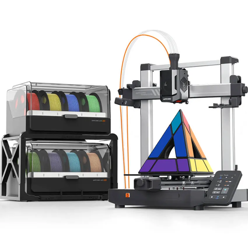 3D принтер Anycubic Kobra 3 V2 Combo