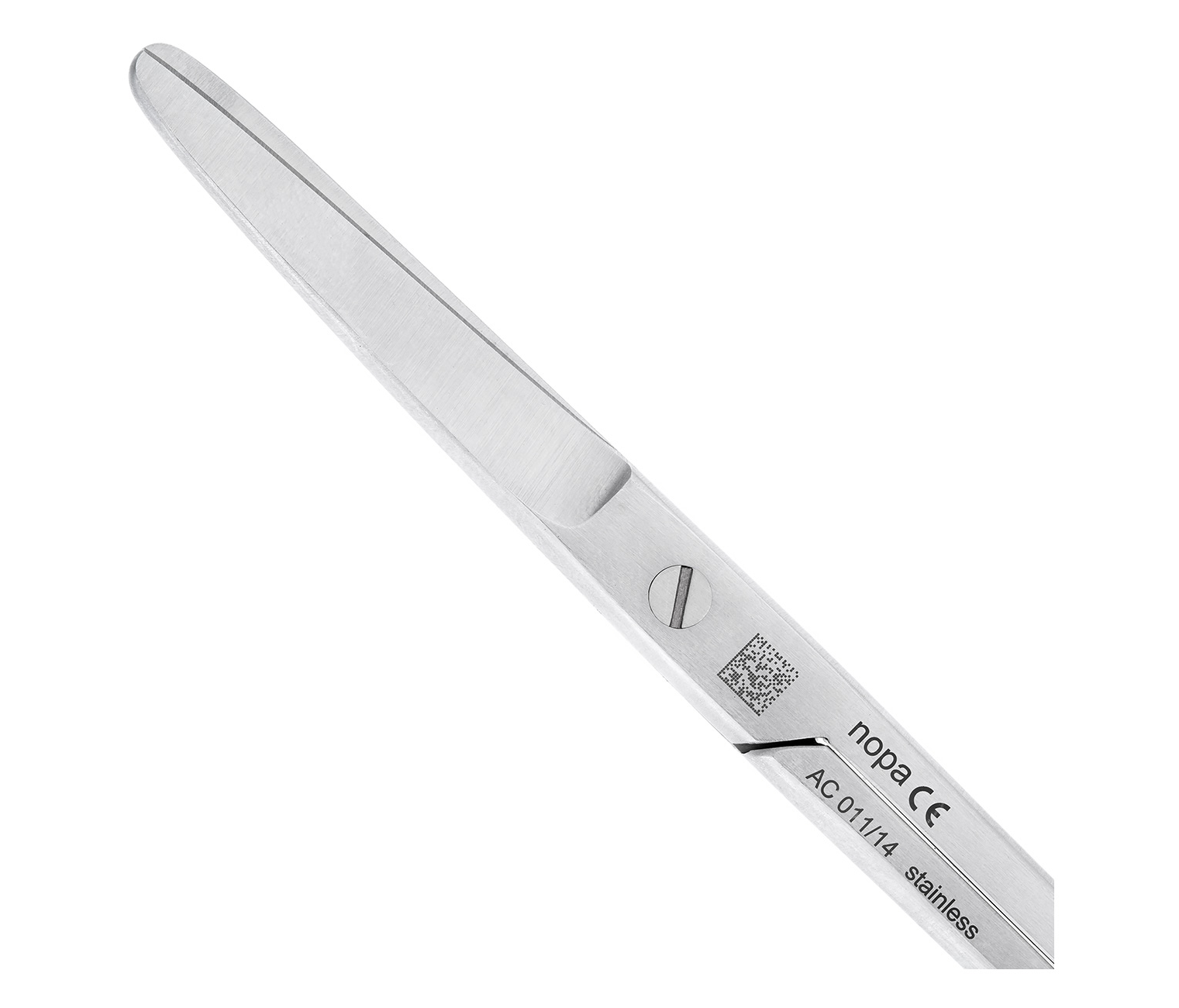 Nopa Instruments AC 011/14 - ножницы операционные, закругленные, изогнутые, 14,5 см
