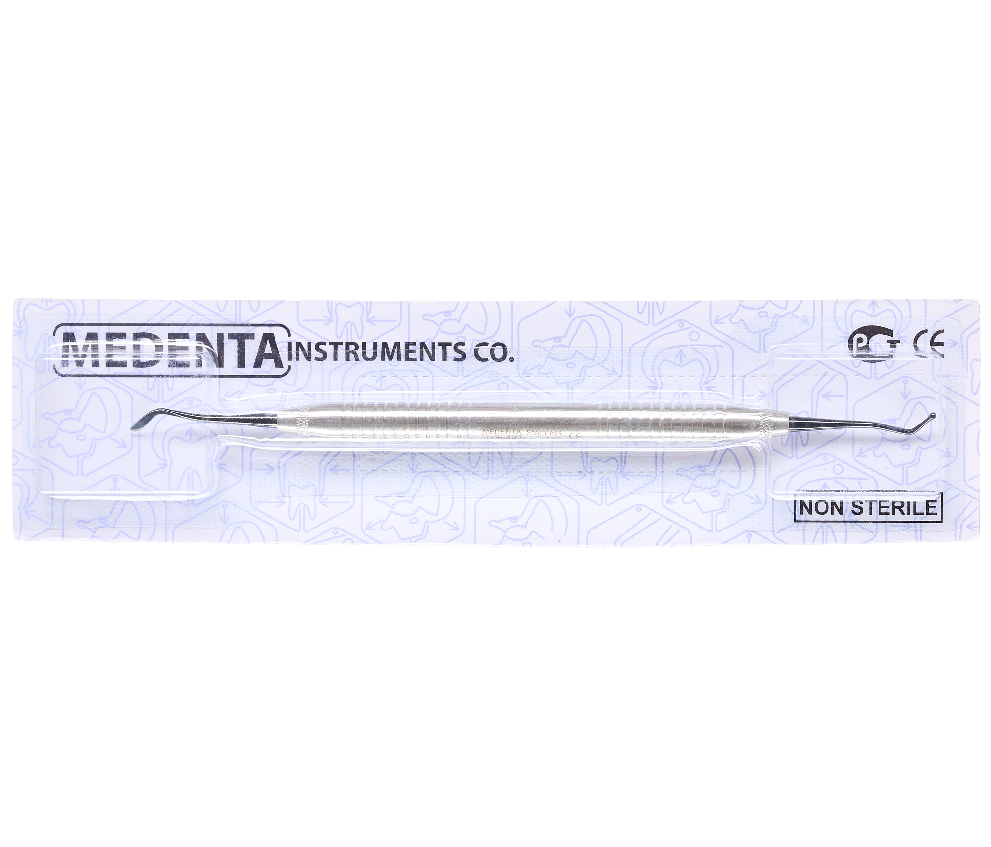 Medenta 112-TNCIPCL - штопфер-гладилка для композитов Large Placing/Condensing TiAln