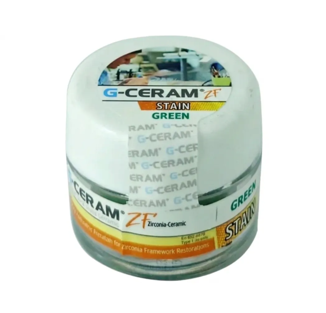 Керамика ZF краситель Stain Green (3г), 6201-0-GR, G-CERAM