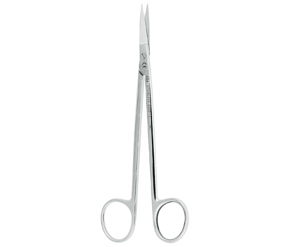Asa Dental 0309-1 - ножницы для десны N1 прямые, 16 см
