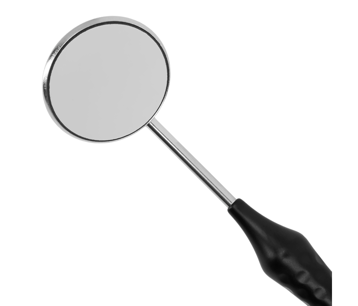 Hahnenkratt TOPvision FS Rhodium - родиевое зеркало без ручки, плоское, №6, диаметр 26 мм, 12 шт