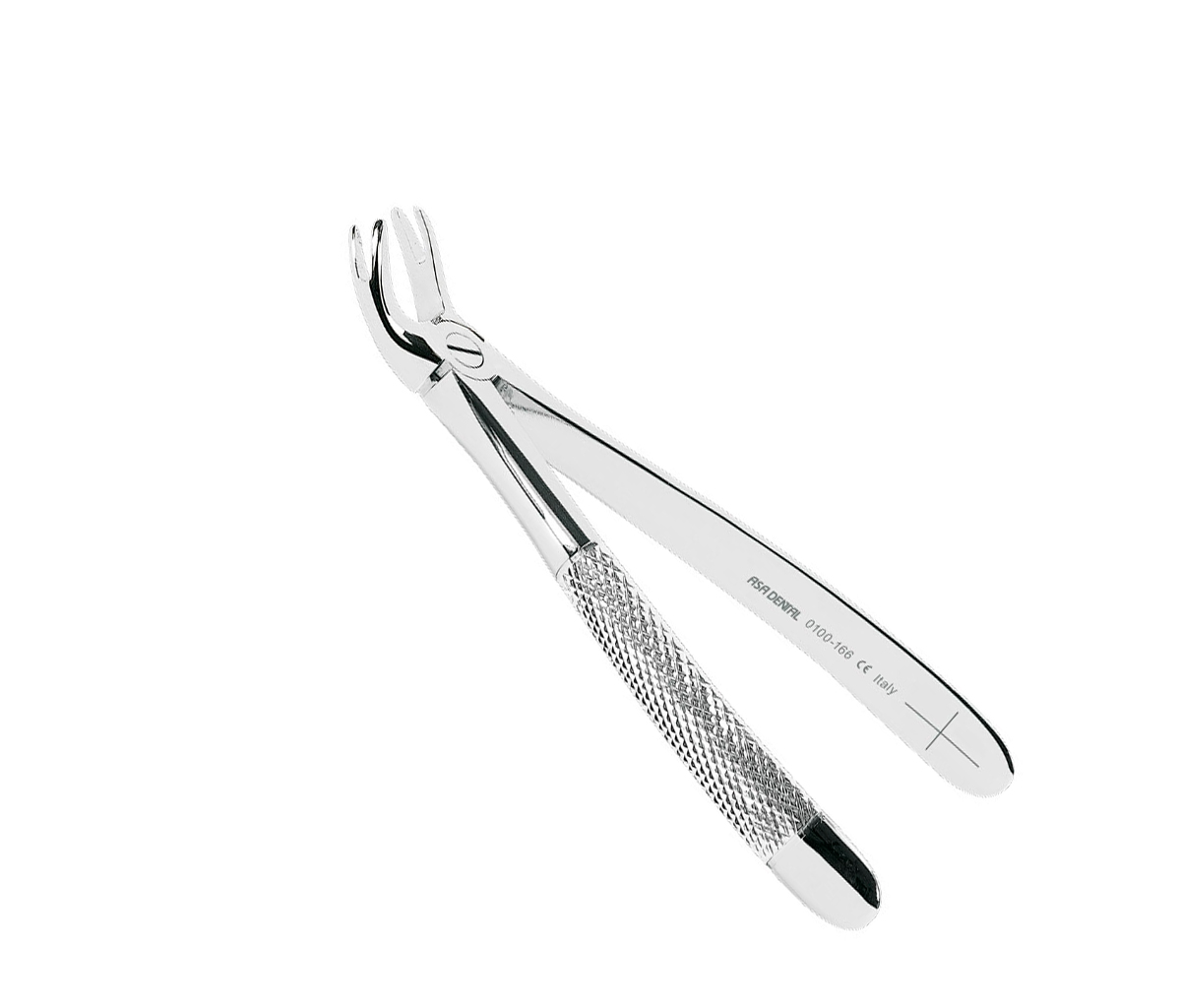 Asa Dental 0100-166 - щипцы N166 для удаления зубов верхних универсальные для моляров и премоляров с зубчиками