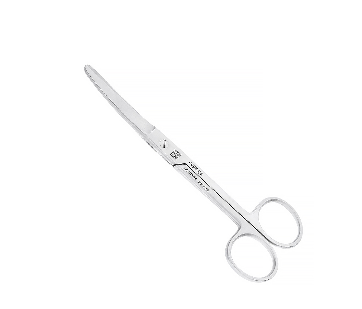 Nopa Instruments AC 011/14 - ножницы операционные, закругленные, изогнутые, 14,5 см