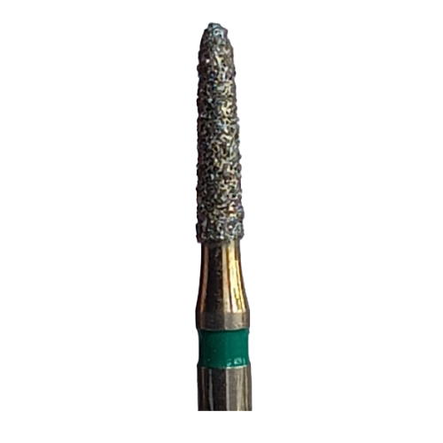 Боры стоматологические алмазные FG 877К/014, зел., 6шт. ISO код 314297534014, арт: FG161N/6 C