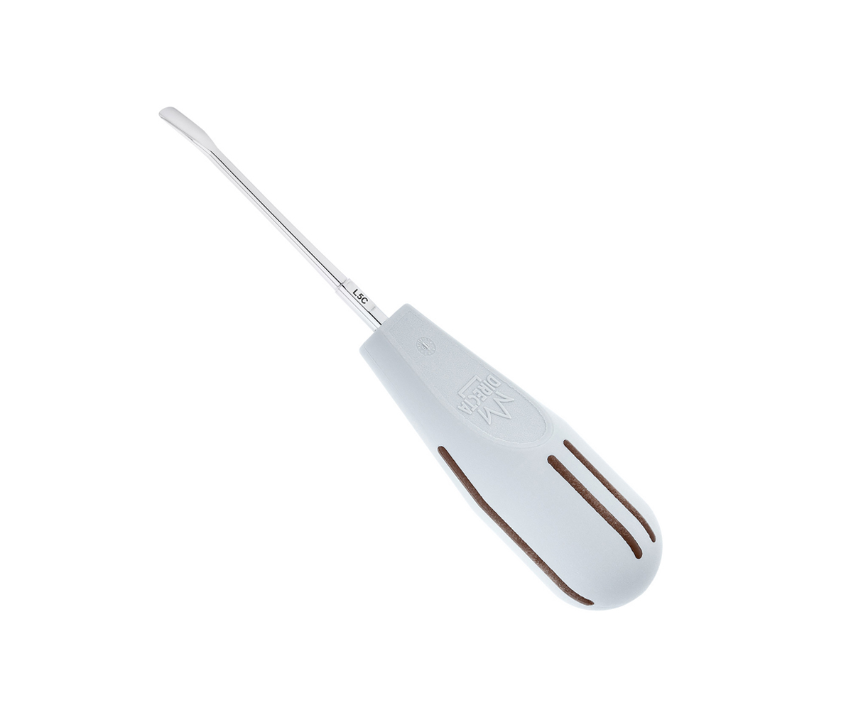 Directa L5C - люксатор периотом 5 мм, с изогнутой и острой закругленной рабочей частью